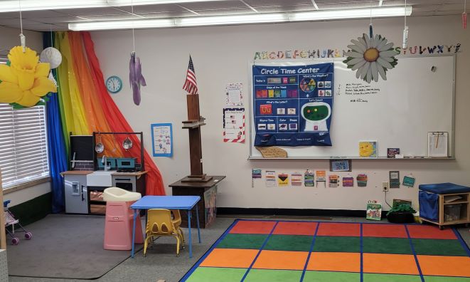 classroom kitchen station